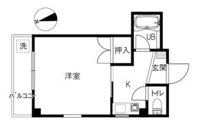 TI-コーポの間取り画像