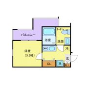 ラフィーネ西横浜の間取り画像