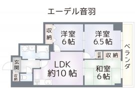 エーデル音羽の間取り画像