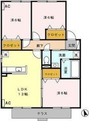 ベルドミールの間取り画像