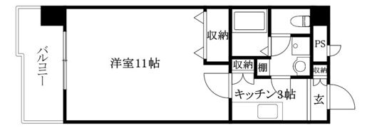 グリーンハイツ柳井町の間取り画像