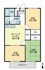 フォブール大高Aの間取り画像