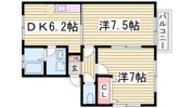 中山手ガーデンハウスA棟の間取り画像