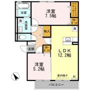 サンパティークの間取り画像