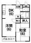 ハイツ魚妻パートⅠの間取り画像