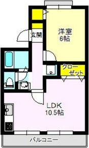 吉井レジデンスの間取り画像