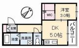グランドベレオ明治町の間取り画像