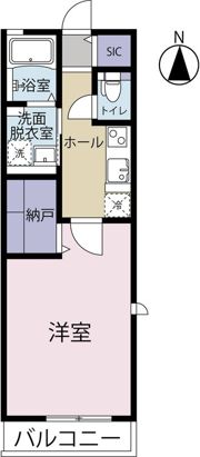WEST FIELDの間取り画像