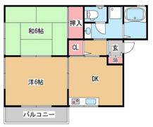 サンコートの間取り画像