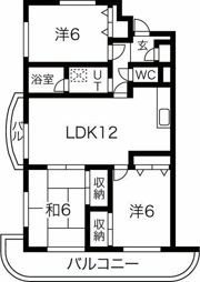 リネット多加木の間取り画像