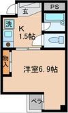 シティハイツ吉川の間取り画像