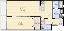 カッシーニの間取り画像