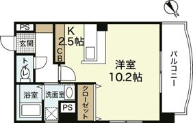 Bell紅菱山本Stageの間取り画像