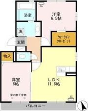 アコール上野の間取り画像