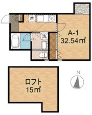M－unit 1階の間取り画像