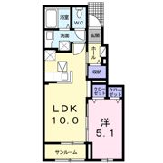 KIZUNA Ⅰの間取り画像