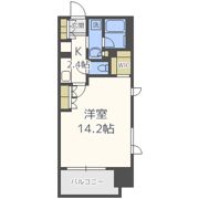 パークアクシス大阪新町の間取り画像