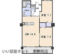 アグレアーブルの間取り画像