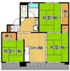 ビレッジハウス水巻4号棟の間取り画像