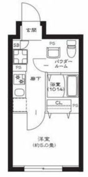 TH渋谷中央御苑レジデンスの間取り画像