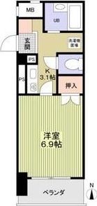 グランパス檀渓の間取り画像