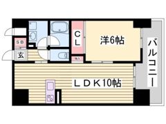 CITYSPIRE新神戸の間取り画像