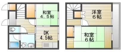 エーデルライス A棟の間取り画像