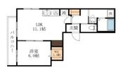 メゾングレースの間取り画像