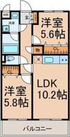 SUNNY COURT MARUTAKA 2の間取り画像