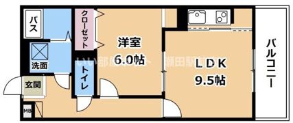 カサレリアの間取り画像