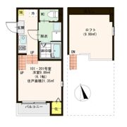 ハーモニーテラス原町Ⅱの間取り画像