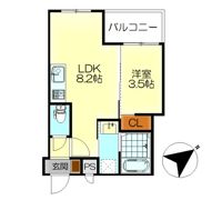 MOVE広古新開の間取り画像