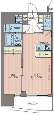 プレジオ池袋NORTHの間取り画像