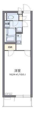 クレイノヒローム豊中南の間取り画像