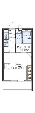 レオパレスセント・ヴィラージュの間取り画像