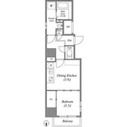 SERENiTE本町refletの間取り画像