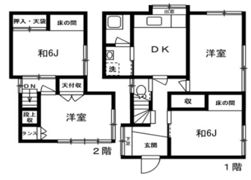 志木市本町三丁目の間取り画像