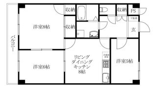 リベルタ竹原の間取り画像