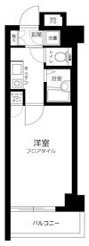 菱和パレス品川島津山の間取り画像