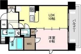 ランドセントラル梅田の間取り画像