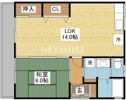 濱田アパートCの間取り画像