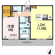 シャンデリアの間取り画像