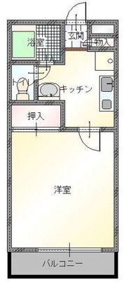 アークヒルズ西古松の間取り画像