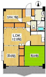 アビタシオン一番館の間取り画像
