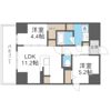 ハイラインⅤの間取り画像