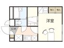 レオパレスみゆき荘の間取り画像