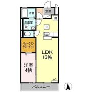 リビングタウン古川北壱番館 B棟の間取り画像
