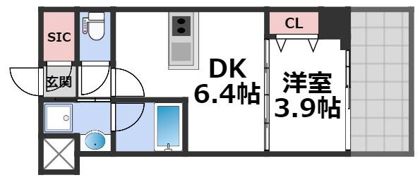 ヴィーナス今里の間取り画像