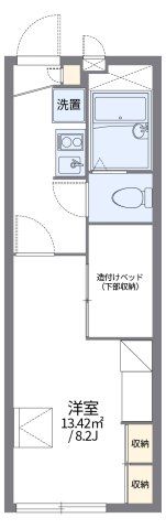 レオパレスエンボーダの間取り画像