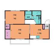 セジュールS函南の間取り画像